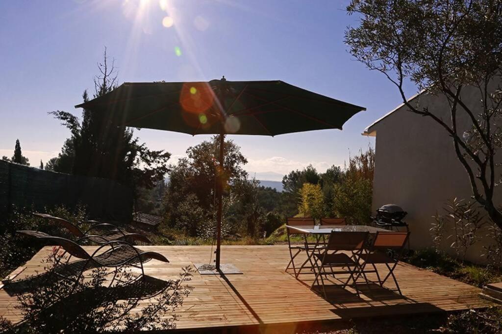 Maison A Flayosc, Entre La Mer Et Le Verdon. Exteriör bild